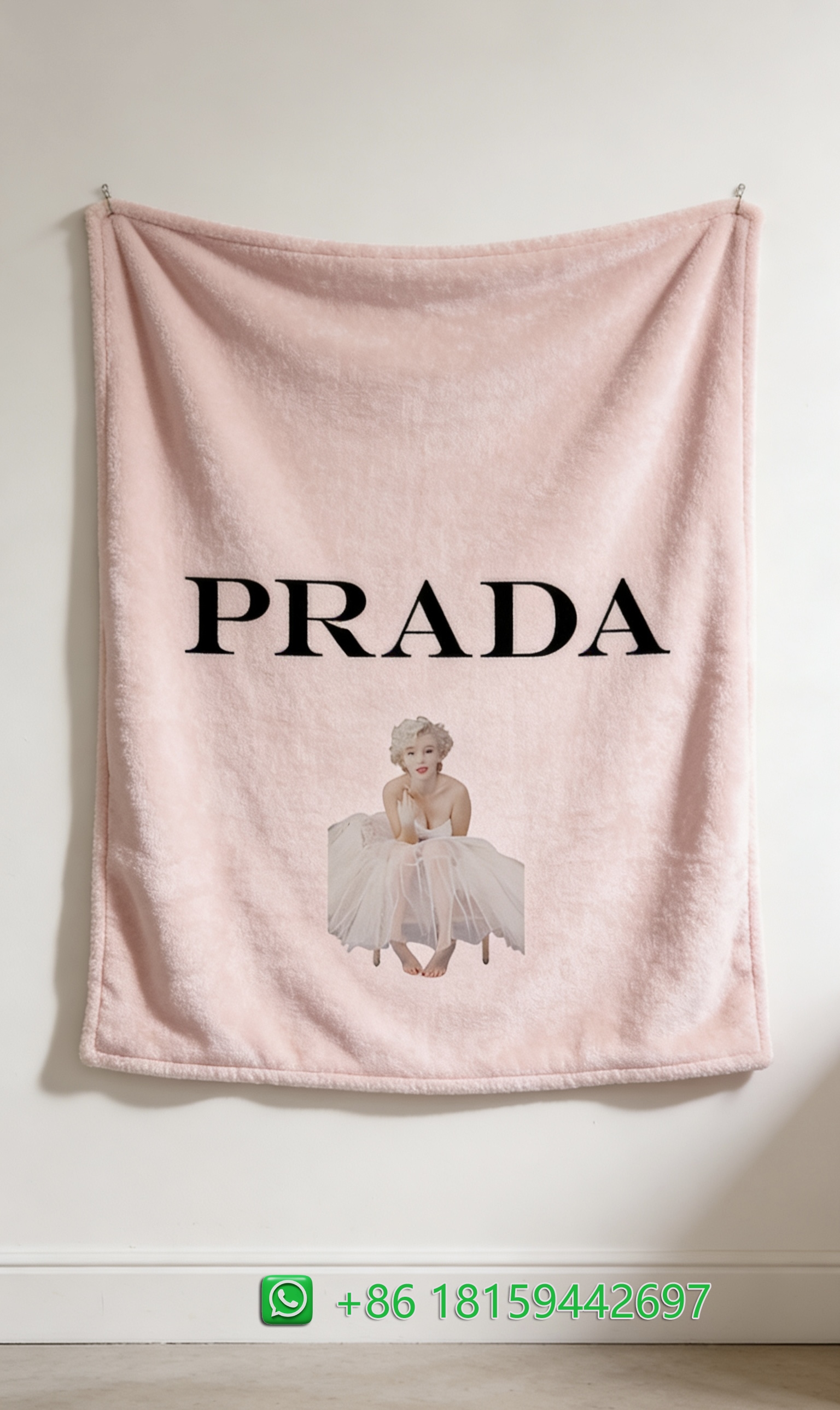 Prada Throw Blankets